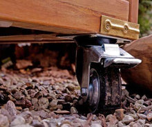 Lade das Bild in den Galerie-Viewer, 2,5 Sitzer Strandkorb Variante 2 - Div. Accessoires & Möbel