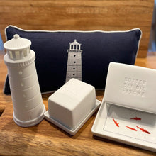 Lade das Bild in den Galerie-Viewer, Butterdose "Butter bei die Fische", groß - räder