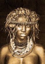 Lade das Bild in den Galerie-Viewer, Gobelinbild Dassenech Girl - Gobelin Bild