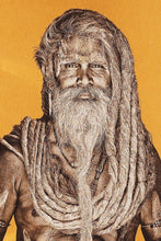 Lade das Bild in den Galerie-Viewer, Gobelinbild Gangadas Baba - Gobelin Bild