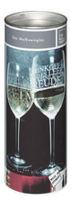 Lade das Bild in den Galerie-Viewer, Poesie et Table. Vino Rotweinglas Wein ist Poesie in Flaschen - räder