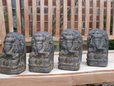 Ganesha, aus Stein gegossen - Div. Accessoires & Möbel