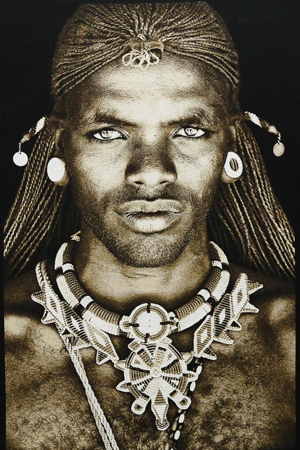 Gobelinbild Samburu Warrior Kenia - Thomas Albrecht