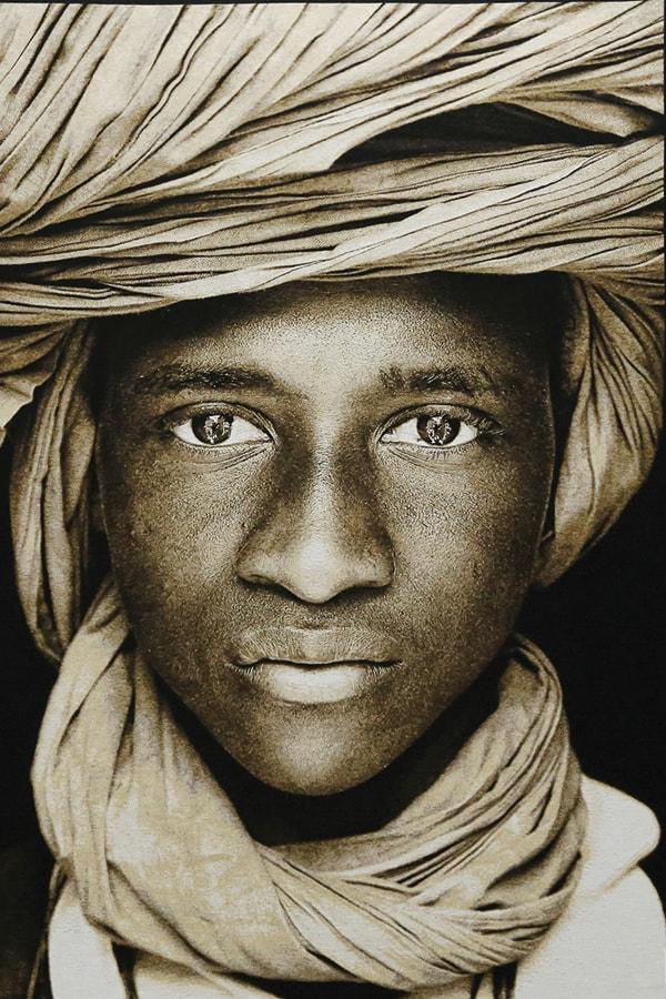 Gobelinbild Tuareg Boy Mali - Thomas Albrecht
