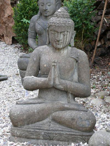 Indischer Buddha, Begrüßung, sitzend - Div. Accessoires & Möbel